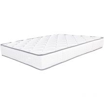 Matelas réversible roma, Queen Size, 160x200 cm, en mousse Memosoft100 à mémoire de forme et indépendance du couchage, épaisseur 20cm