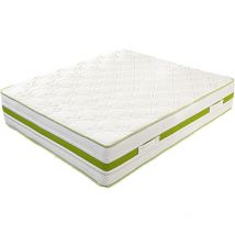 Matelas réversible SOUL, Queen Size, 160x200 cm, mémoire de forme, ferme, indépendance du couchage, certifié OEKO-TEX, épaisseur 30 cm