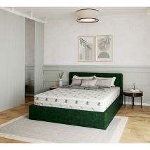 Kids Literie - Matelas Select Max - Mousse Haute Résilience Hr - Aloès Vera - Epaisseur 18cm
