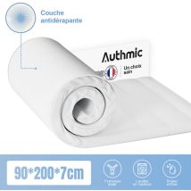 Matelas Memoire Forme 90x200 Cm, Épaisseur 7 Cm – Mémoire De Forme 2 Cm, Confort 7 Zones, Housse Douce Respirante Et Base Antidérapante