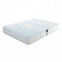 Matelas Thermotec (24 cm),mousse haute densité, ferme, face été/hiver et Oreiller, 90x190cm