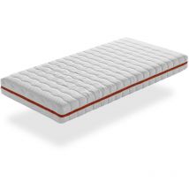 Matelas 90X180 lit enfants Epaisseur 18 cm todra ressorts -Ressorts ensaches, Dehoussable, ideal pour les lits gigognes et lit cabane