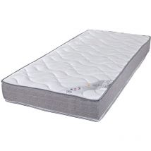 Matelas 80x200 Wave - Mousse - Hauteur 19 cm - 3 zones - Soutien ferme
