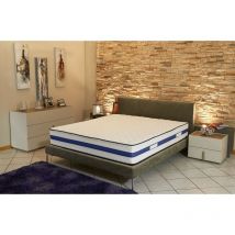 Literie Julien - Matelas Trés Epais 29 cm 200x200 Ferme - 7 Zones de Confort - rembourrage 100 % polesther - âme 100 % polyuréthane poli lattex hr