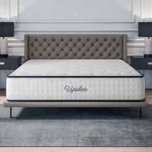 Naturalex - Matelas Upsilon 140x200 cm - Très épais 32 cm - Blue Latex, Mousse hr
