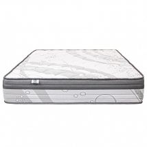 Blumie - Matelas ViscoPlus, 26cm, mousse haute densité, ferme, indépendance du couchage, face été/hiver, 180x200cm