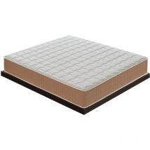 Matelas à ressorts ensachés et mousse à mémoire de forme, Gold Relax, hauteur 25 cm, gel à mémoire de 4 cm 120x200