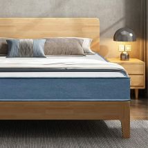 Matelas 90x190 Mémoire de Forme Ergonomique - WOWTTRELAX - 7 Zones de Confort Anatomiques Haute densité Transpirant 20.5 cm