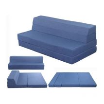 Iztoss - Materassi futon 135x190x12cm - Materasso Futon Pieghevole 2 in 1 - Materasso Memory Foam - Divano Letto per Adulti Bambini - Materassi