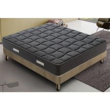 Ilovesleep - Materasso 120x200 Memory Foam - Altezza 30 cm - Ortopedico - Rigidità H4 – Blackmoon