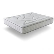 Xaluca - Materasso Ecologico Matrimoniale 160X190 amelie, Alto 30 cm, Schiuma riciclata + Memory Foam. Ottima ergonomia e traspirabilità. Consistenza