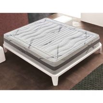 Ilovesleep - Materasso 90x190 Memory Matrimoniale a Zone Differenziate - waterfoam - Ortopedico - Anatomico - Antibatterico - Antiacaro - 100% Made