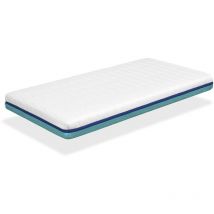 Xaluca - Materasso 90X180 basic pro, Alto 13 cm, Sfoderabile, Ergonomico, Traspirante, Lavabile, Memory. Ideale per letto estraibile