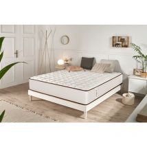 Moonia - Materasso viscoelastico Air Max Bianco 25 cm - 140X190 cm