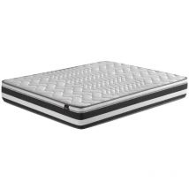 Materasso Bio Viscoelastico ad alta traspirabilità e compattezza Antiacaro Antibatterico Ipoallergenico 105x190 Cm