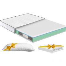 Dormidea - Materasso Memory e Molle Singolo 80x190 cm H25 Dispositivo Medico 1 Deluxe