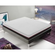 Materassiedoghe - Materasso in Memory Foam Alto 20 cm – 2 strati, sfoderabile 160x200
