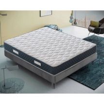 Materassiedoghe - Materasso in Memory Foam - Alto 21 Cm - 11 Zone Differenziate – Ortopedico – 160x190
