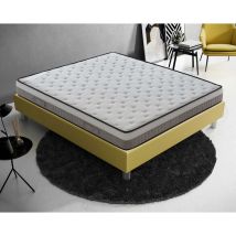 Materassiedoghe - Materasso in Memory Foam Alto 22 cm Alta Densità - Sistema di Alleviamento dei Punti di Pressione - Elastico e indeformabile