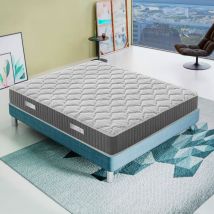 Ilovesleep - Materasso Matrimoniale 180x200 in Memory Foam SuperFresh - Alto 25 cm - Alleviamento punti di pressione - Hermes