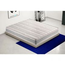 Materassiedoghe - Materasso 'Perth' in memory foam Waterlily Multionda 80x200