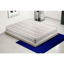 Materassiedoghe - Materasso 'Perth' in memory foam Waterlily Multionda 180x200
