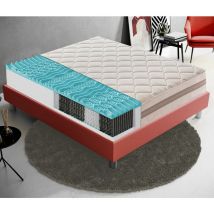Materasso 800 molle insacchettate e memory foam 9 Zone differenziate 140x200