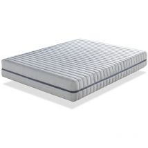 Xaluca - Materasso Molle Matrimoniale 150X200 spring sensation, Alto 25 cm, Molle insacchettate, indipendent, 7 zone di comfort