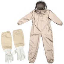 Matériel d'apiculture Gants en coton pour apiculteur professionnel d'hiver, combinaison complète à capuche pour apiculteur xl, nouvelle collection