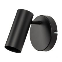 Mathias - Applique verso en métal Noir, compatible culot GU10, 7W - ssverson