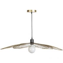 Mathias Luminaires - Mathias - Suspension flora en métal Or, compatible culot E27, 25W - SUSFLORALD79
