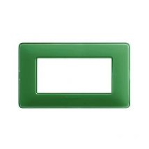 Matix plate 4 modules colour green am4804cvc - Bticino