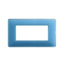 Matix placca 4 posti turchese am4804car