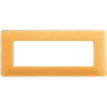 Plaque Bticino Matix 6 modules ambre AM4806CAB