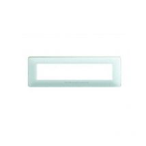 Matix plate 6 places ice colour am4806cbn - Bticino