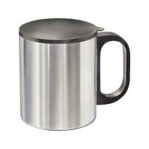 Mato interpräsent Gobelet isotherme acier inoxydable (brossé), noir 0.280 l 4119 S266261