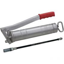 Hebel-Fettpresse e 500 m mit Gummipanzerschlauch 300 mm - Mato