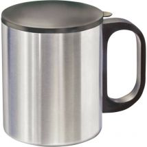 Mato interpräsent Tazza termica Acciaio inox (spazzolato), Nero 0.280 l 4119