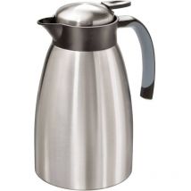Interpräsent Thermos Acciaio inox (spazzolato), Nero 1.5 l 4477 - Mato