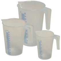 Messbecherset 1 / 2 / 5 l 3-teilig pp