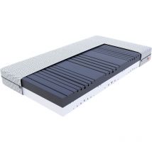 Fdm - Matratze 120x200 7 Zonen Space 20 Cm Zwei Härtegrade In Einer Matratze H3 Und H4