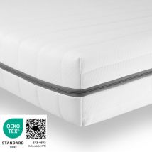 Matratze 140x190 H3 H4, Sleepneo, Höhe 18cm. 7 Zonen Matratze, Bequeme Kaltschaummatratze Für Jede Schlafposition