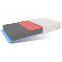 FDM - Matratze 160x200 Kaltschaum viterbo max 7 Zonen H3 19 cm Visco profilierter Schaum jersey