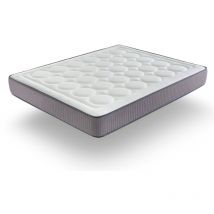 Xaluca - Matratze 90X200 channell Hohe 24 cm Schaumstoff mit hoher Dichte H3
