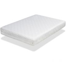 Matratze 100x200 Spring Firm- H4 -hohe 22 Cm - Abnehmbarer Bezug - Viscoelastisch -schaumstoff Hoher Dichte -