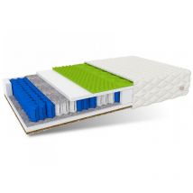 Matratze 140x200 Taschenfederkern vasto max 7 Zonen H2 H4 26 cm Kokos hr Schaum Klimafaser Polyurethanschaum jersey