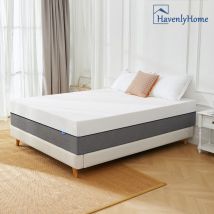 Havenlyhome - Matratze 90x190 cm Schaumstoffmatratze, Wendbar, Hohe 15 cm, 7 Komfortzonen, Festen Komfort, Oeko-Tex