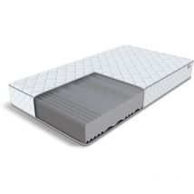 FDM - Matratze 90x200 cm ozzy 7 Zonen 21 cm H3 Kaltschaum Wellness