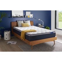 Actisom - Actiflex max matratze 180x210cm, Taschenfederkern und Memory-Schaum, Härtegrad 4, Höhe :26 cm, 7 Komfortzonen