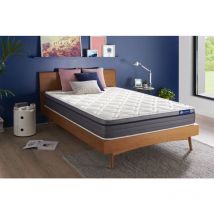 Actisom - Actiflex zen matratze 140x210cm, Taschenfederkern und Memory-Schaum, Härtegrad 2, Höhe :26 cm, 7 Komfortzonen